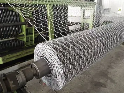 2m x 50m Hot-Dipped Galvanized Rockfall Netting - For Falling Rock Prevention